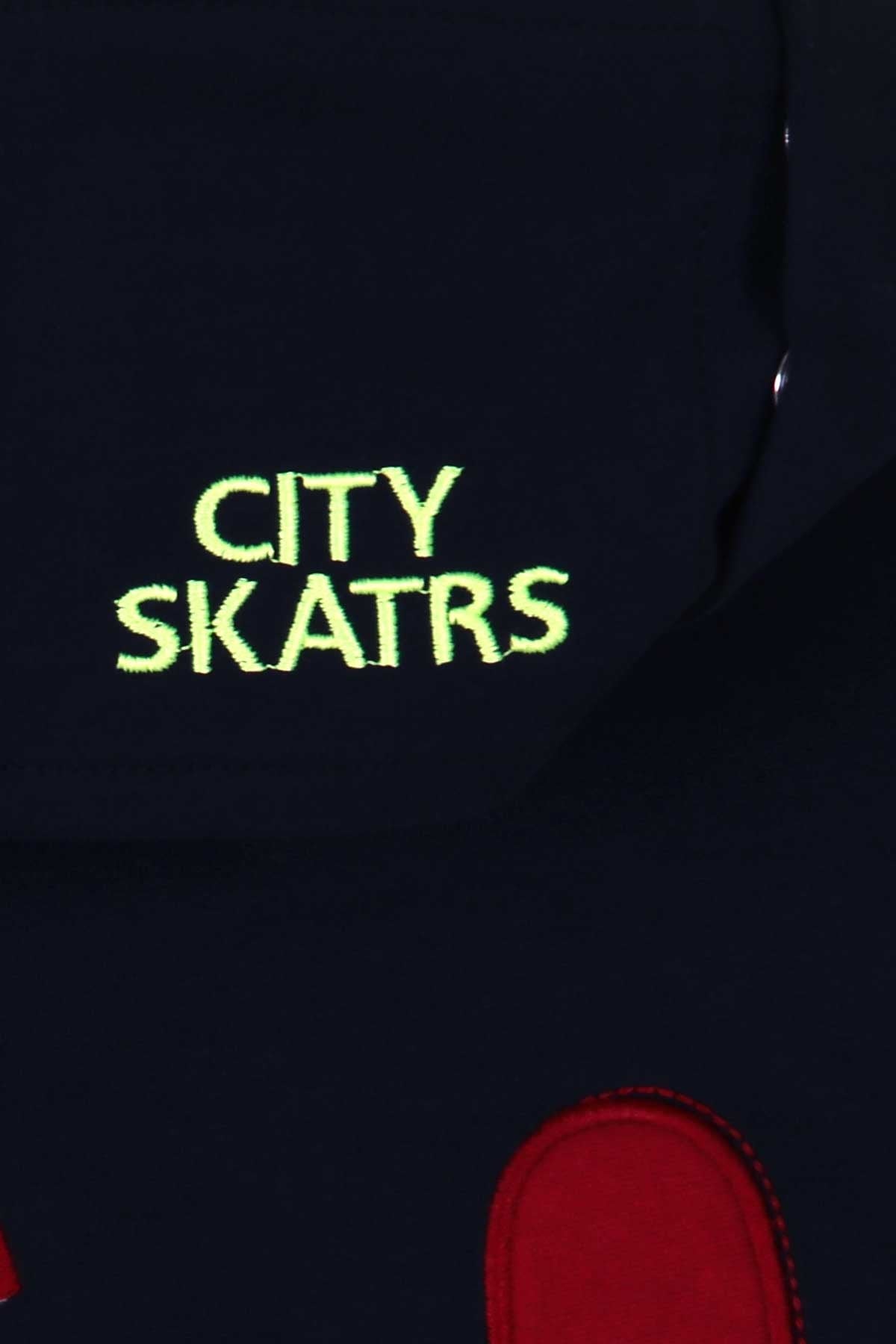 Breeze Erkek Çocuk Sweatshirt Kapüşonlu Kaykay Nakışlı Maskeli Lacivert (6-12 Yaş)