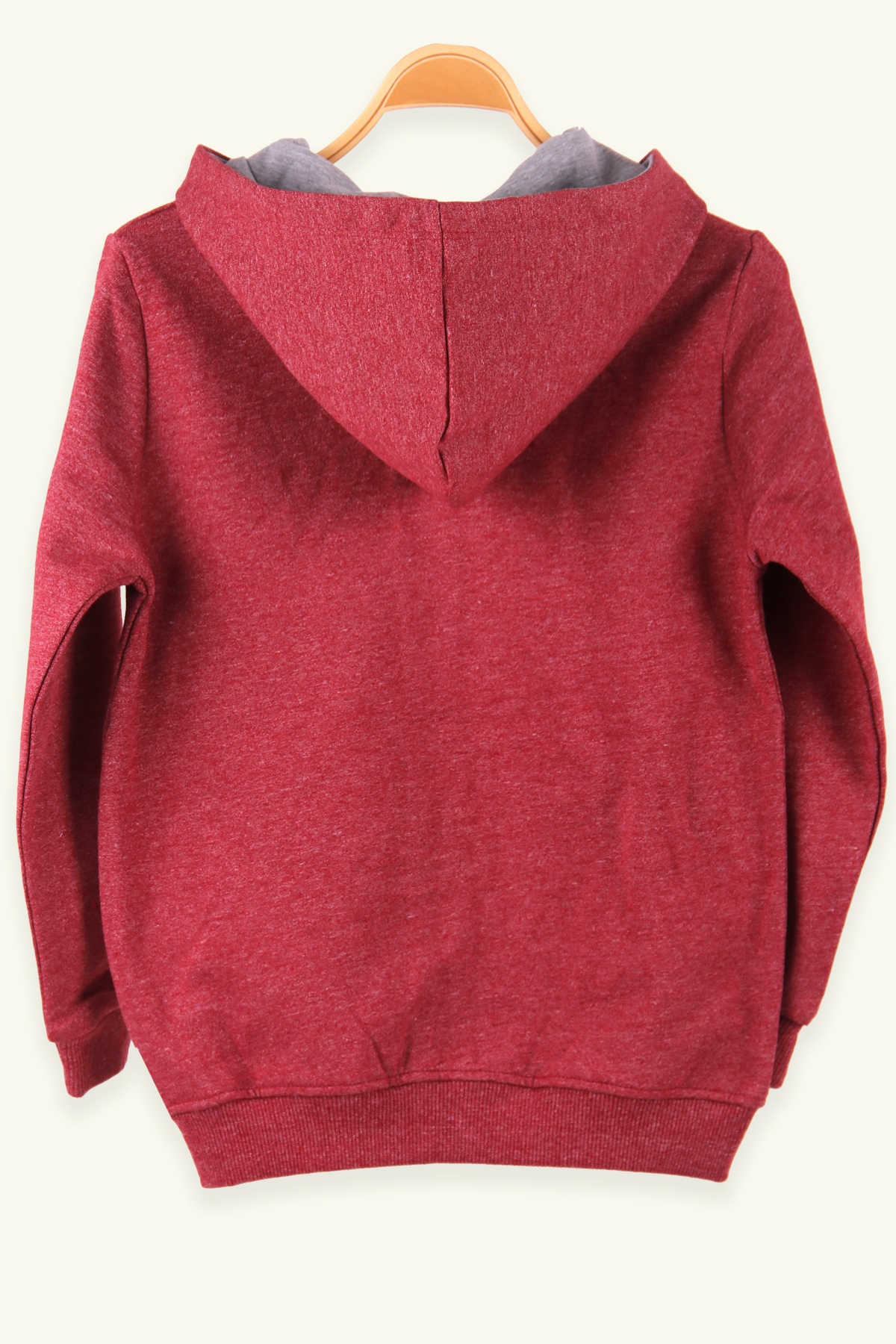 Breeze Erkek Çocuk Sweatshirt Kapüşonlu Fermuarlı Gülkurusu (6-12 Yaş)
