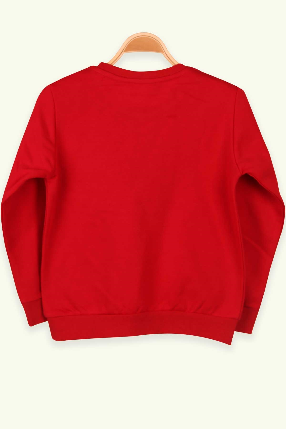 Breeze Erkek Çocuk Sweatshirt Nakışlı Kırmızı (5-9 Yaş)