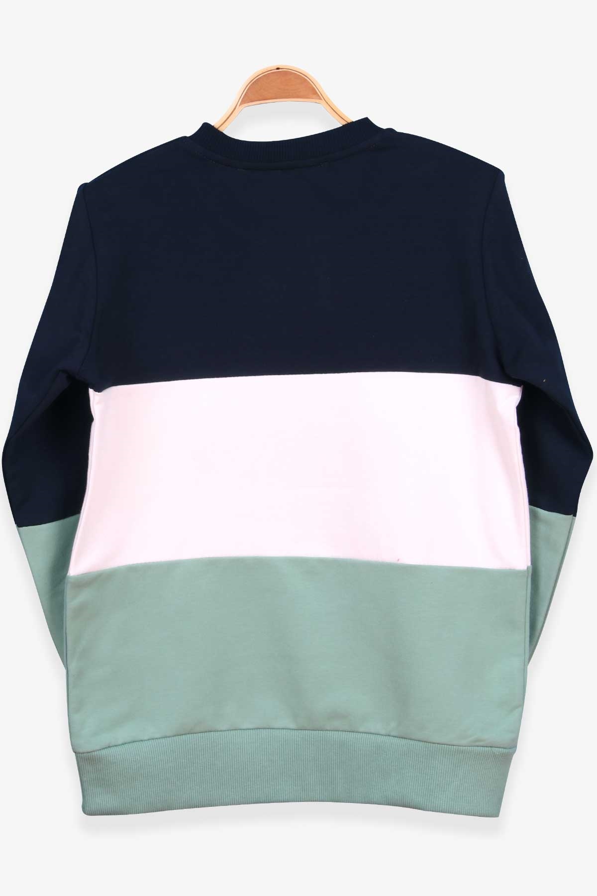 Breeze Erkek Çocuk Sweatshirt Süzene Nakışlı Lacivert (8-14 Yaş)
