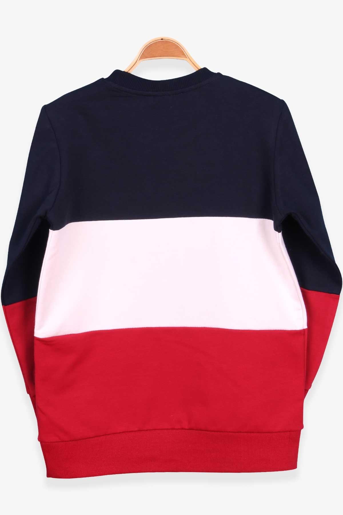 Breeze Erkek Çocuk Sweatshirt Süzene Nakışlı Lacivert (8-14 Yaş)