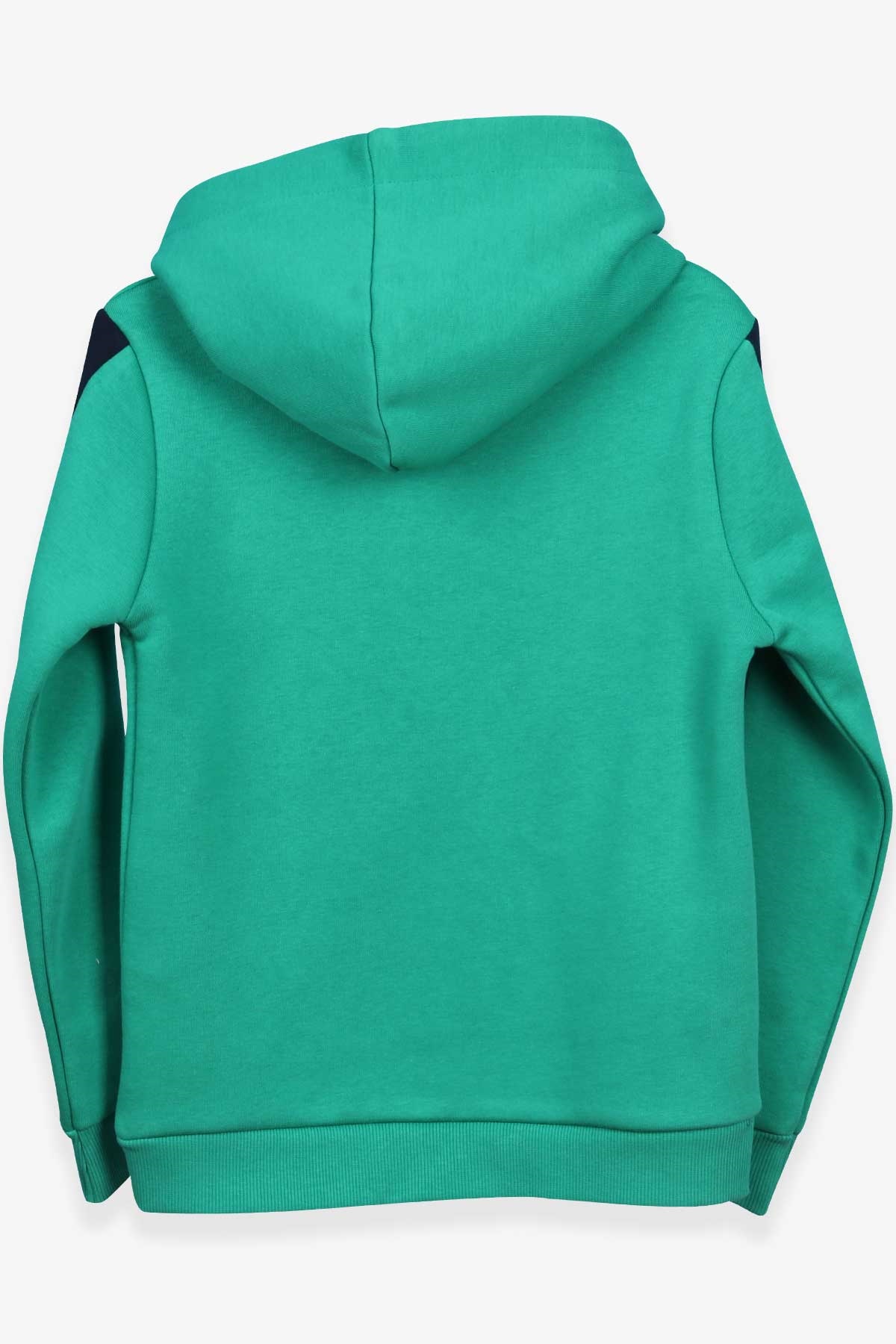 Breeze Erkek Çocuk Sweatshirt Süzene Nakışlı Yeşil (7-12 Yaş)