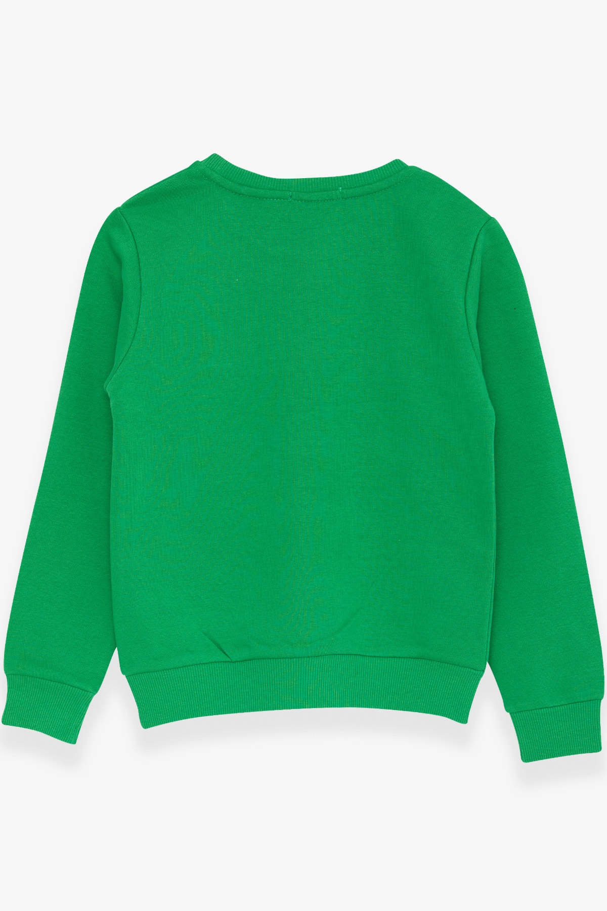 Breeze Erkek Çocuk Sweatshirt Yazı Baskılı Yeşil (8-14 Yaş)
