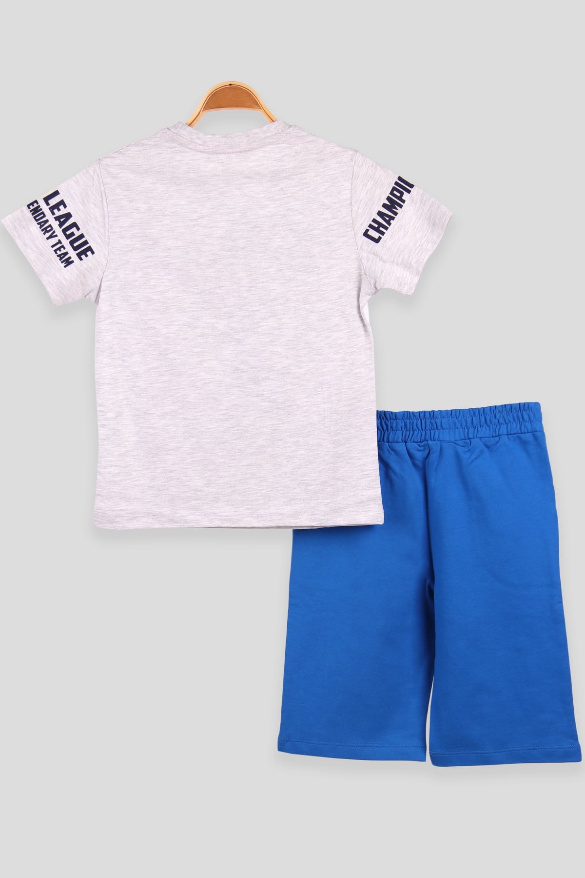 Breeze Erkek Çocuk Takım Sport Baskılı Mavi (5-10 Yaş)