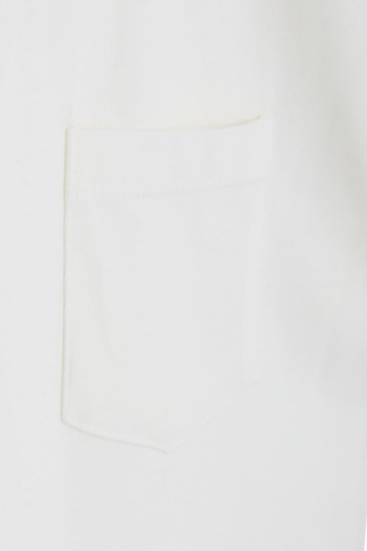 Breeze Erkek Çocuk Tişört Basic Ekru (4-8 Yaş)