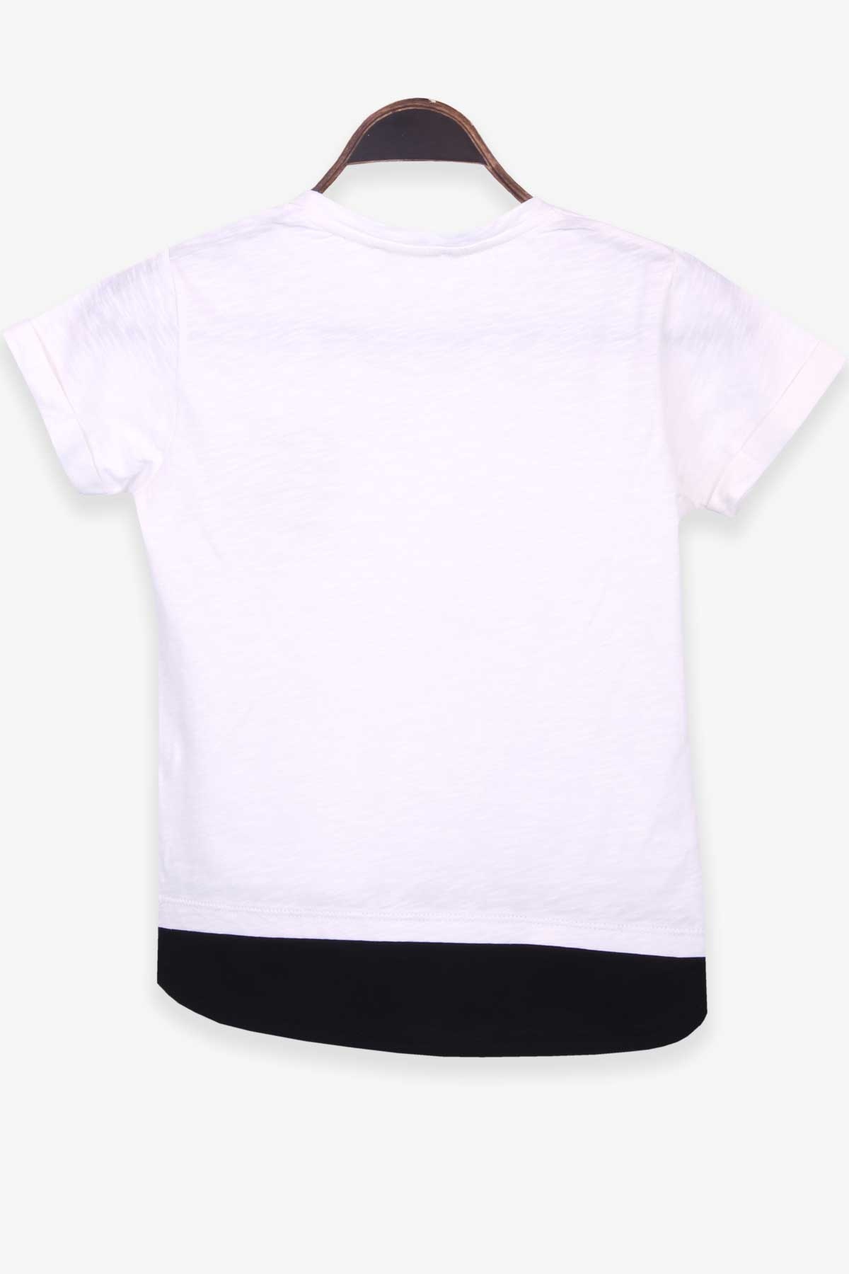 Breeze Erkek Çocuk Tişört Basic Ekru (8-14 Yaş)