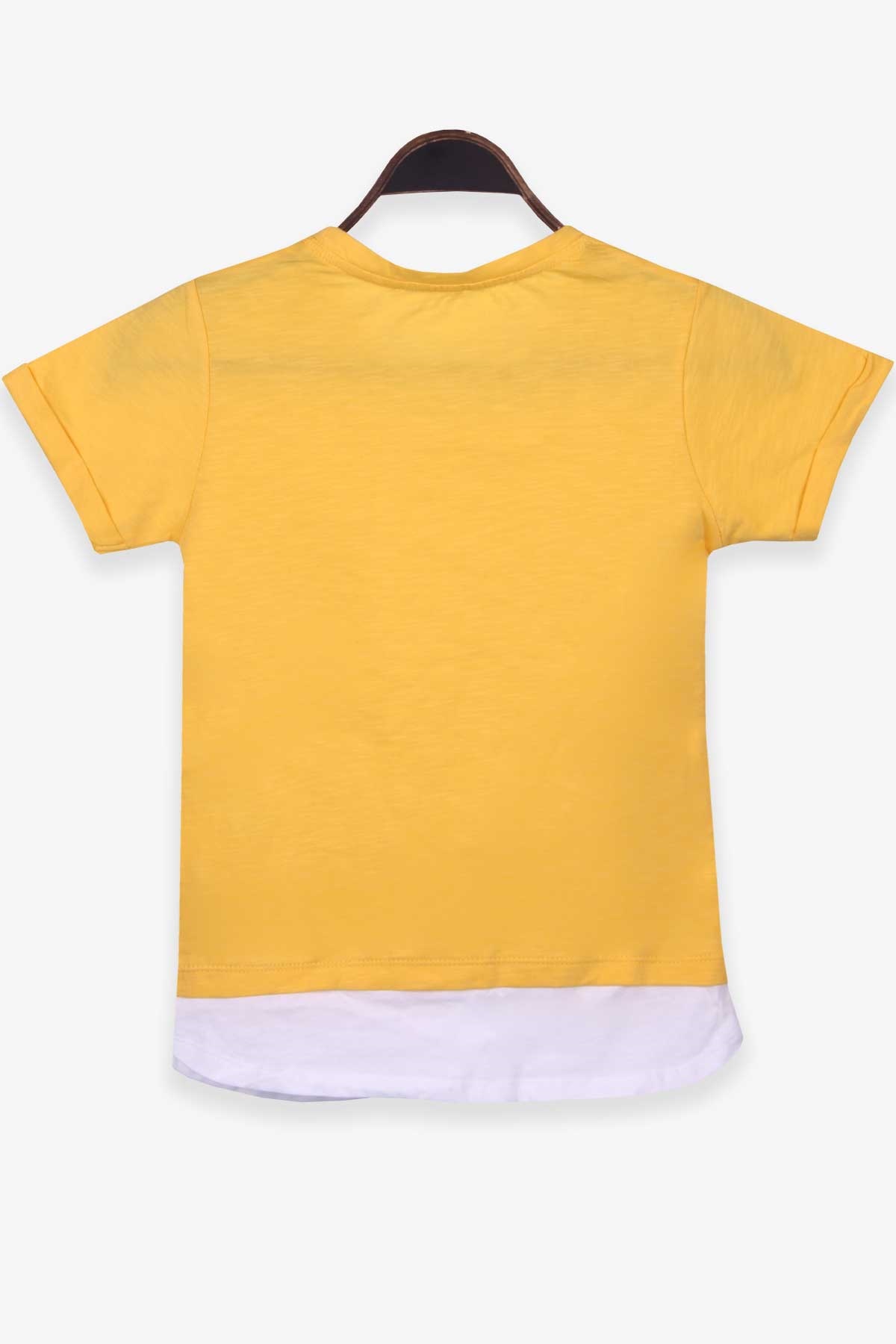 Breeze Erkek Çocuk Tişört Basic Sarı (8-14 Yaş)