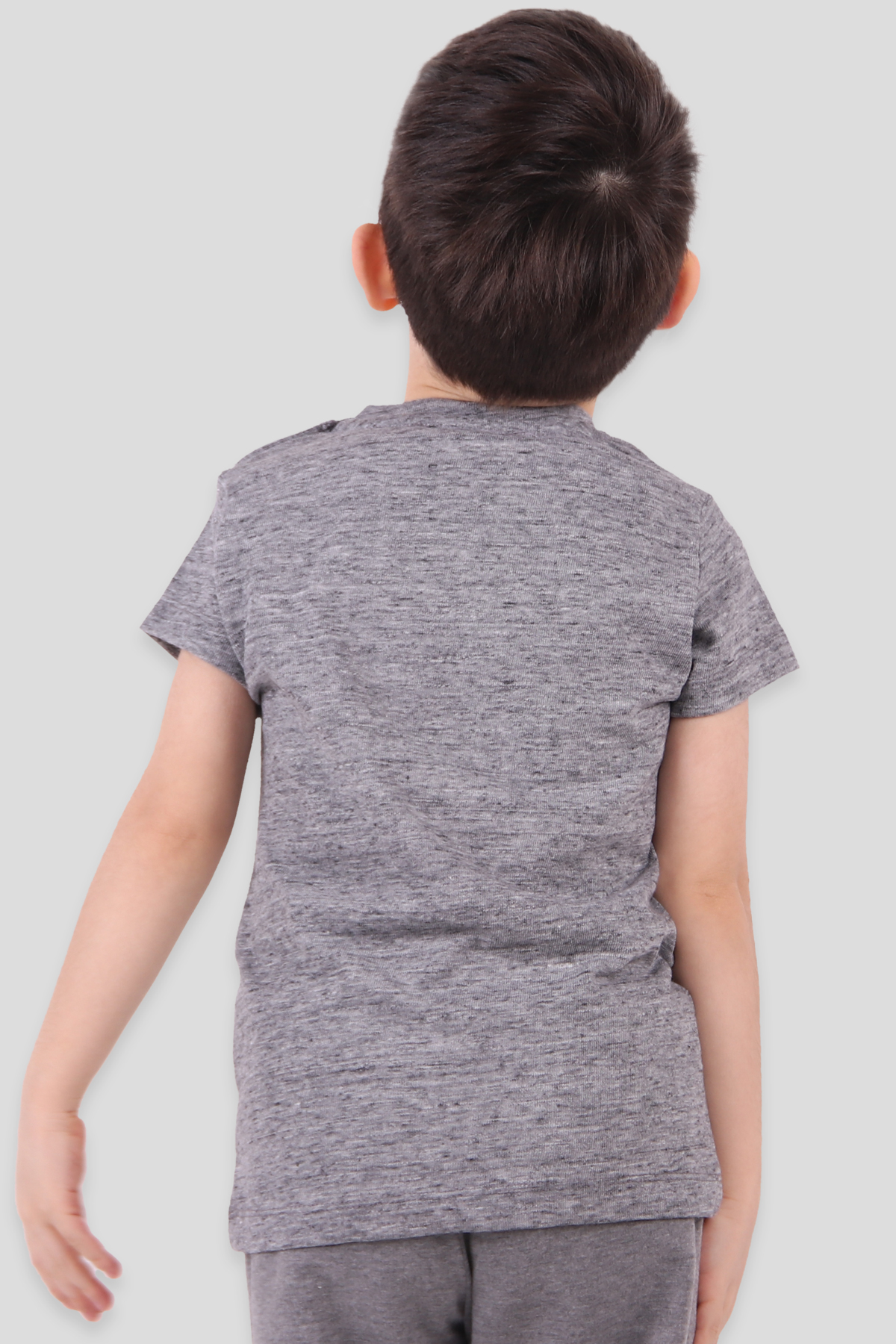 Breeze Erkek Çocuk Tişört Bisiklet Baskılı Cool Ride  Gri (1.5-5 Yaş)