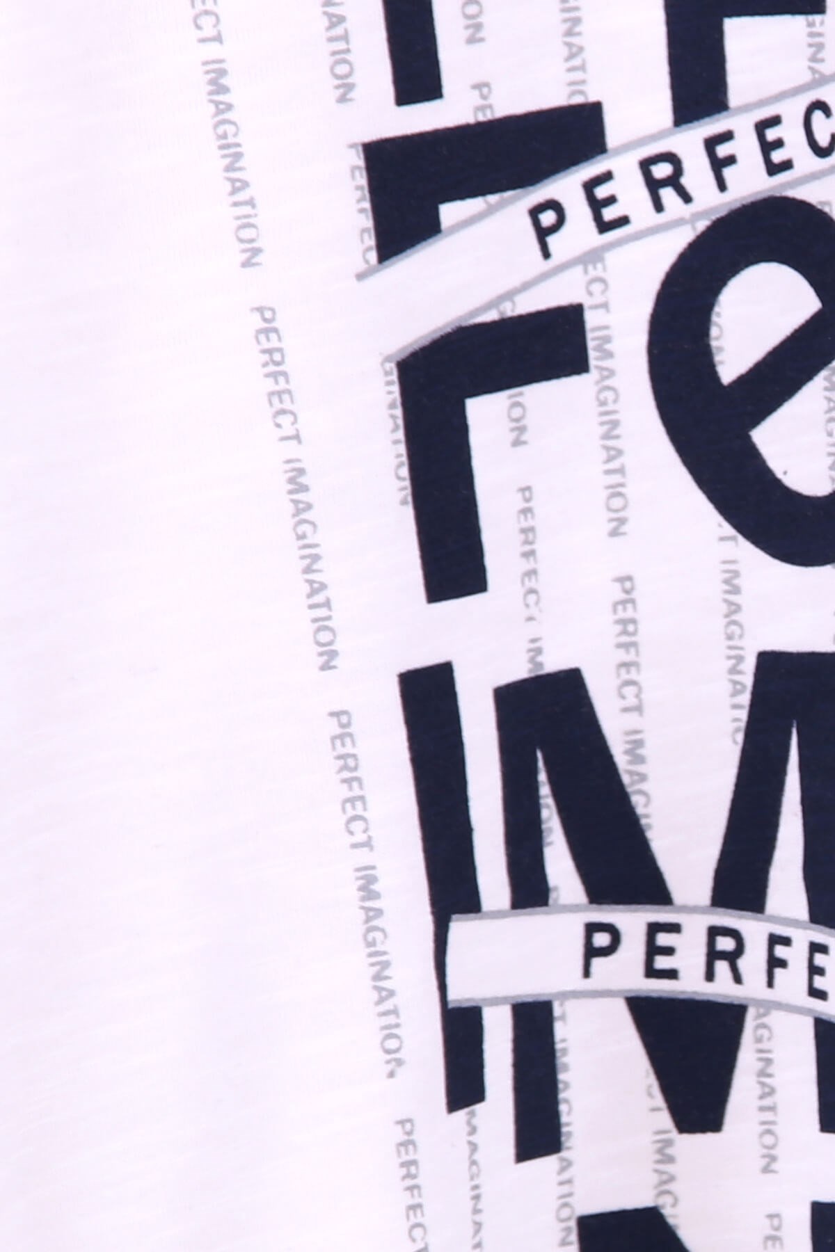Breeze Erkek Çocuk Tişört Perfect Baskılı Ekru (8-14 Yaş)
