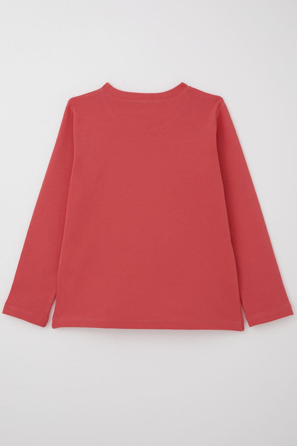 Breeze Erkek Çocuk Uzun Kollu Tişört Basic Narçiçeği (9-10 Yaş)