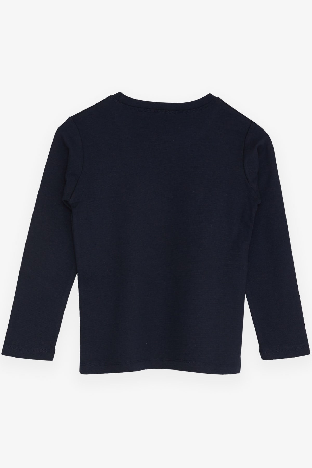 Breeze Erkek Çocuk Uzun Kollu Tişört Basic Lacivert (5-9 Yaş)