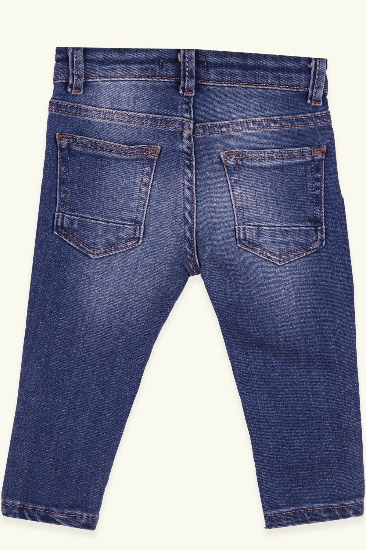 Breeze Erkek Çocuk Yırtık Kot Pantolon Mavi (1-4 Yaş)