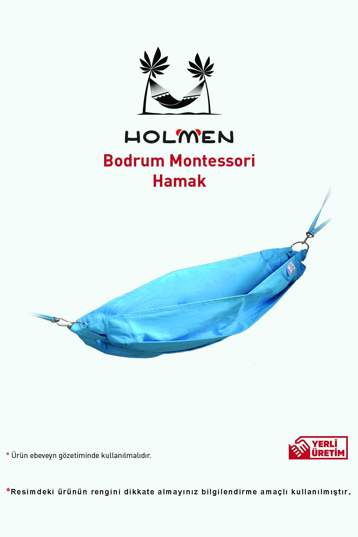 Breeze Holmen Bodrum Montessori Hamak Gri