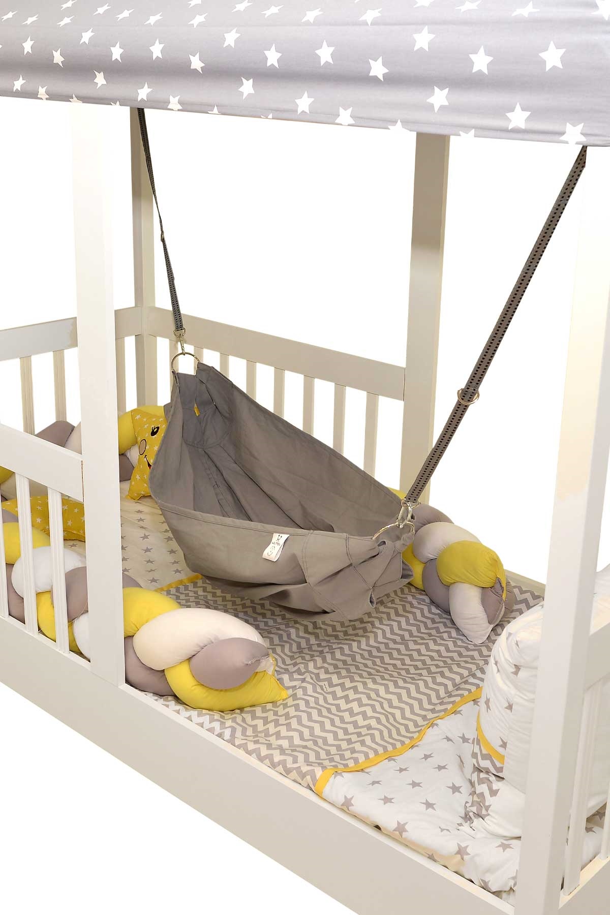 Breeze Holmen Bodrum Montessori Hamak Gri