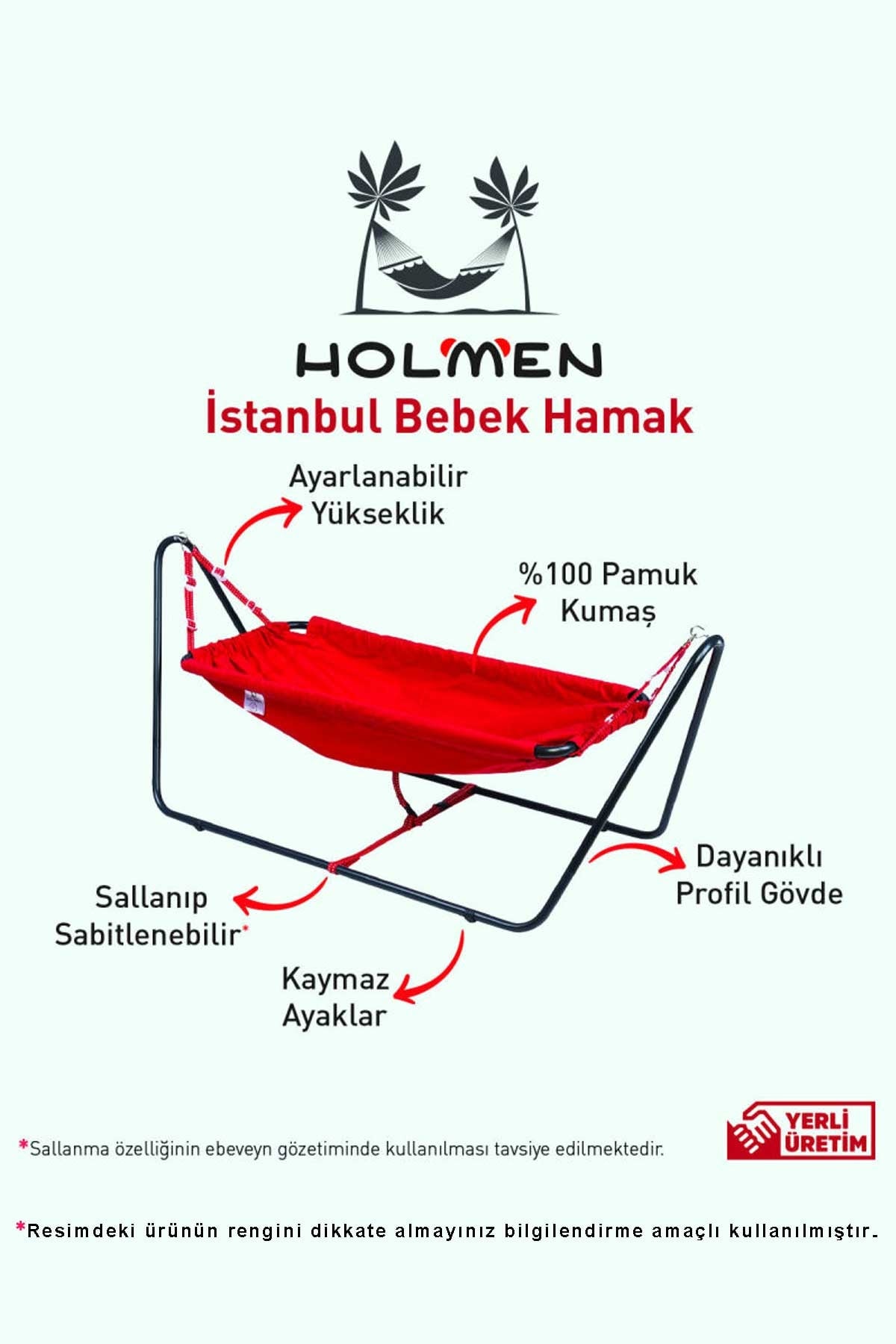 Breeze Holmen İstanbul Bebek Hamağı Mavi