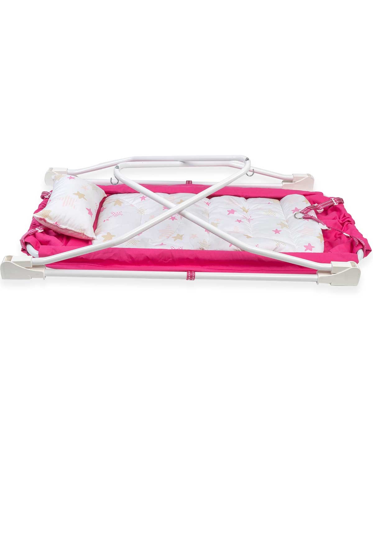 Breeze Holmen Marmaris Katlanabilir Bebek Hamağı Pembe