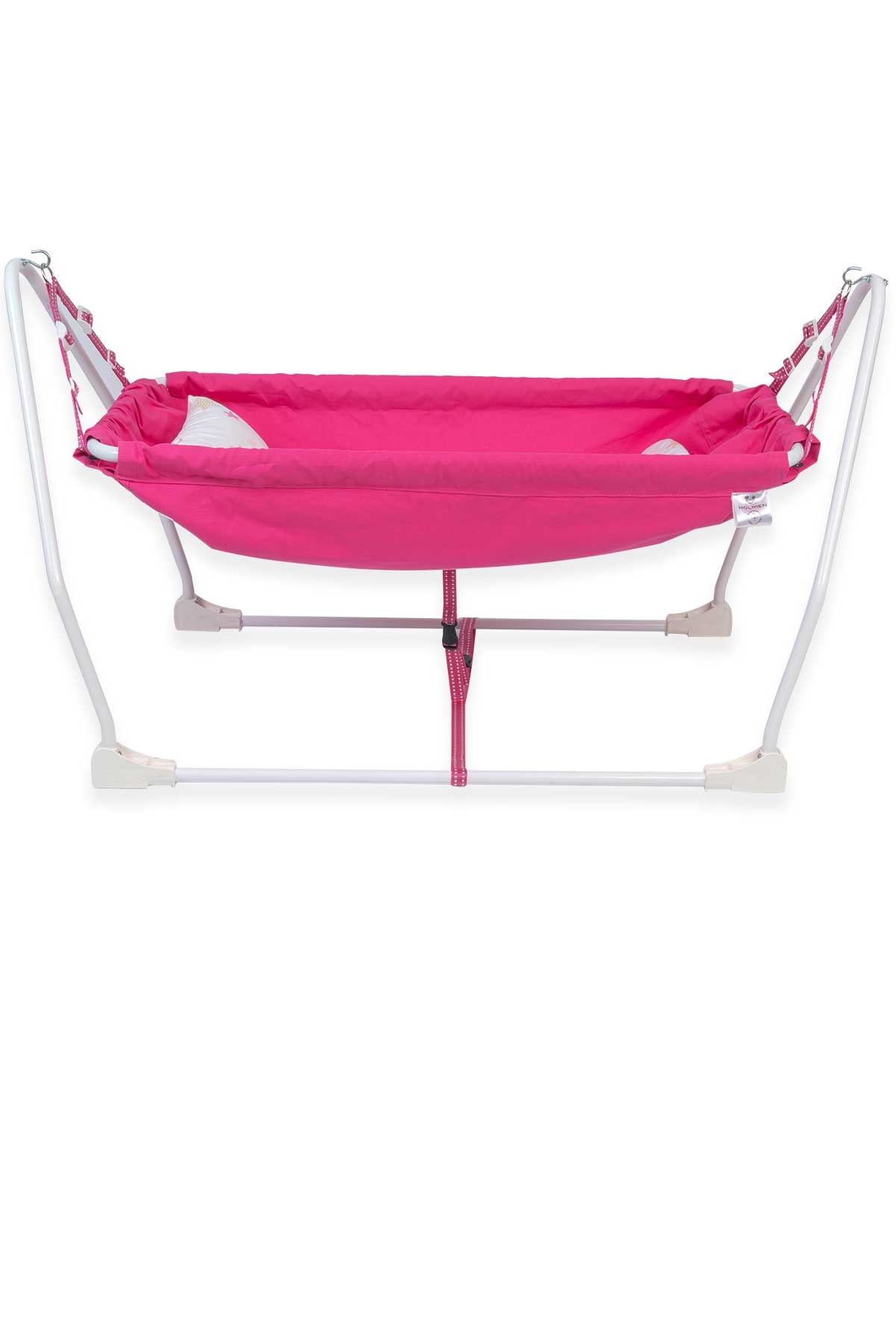 Breeze Holmen Marmaris Katlanabilir Bebek Hamağı Pembe