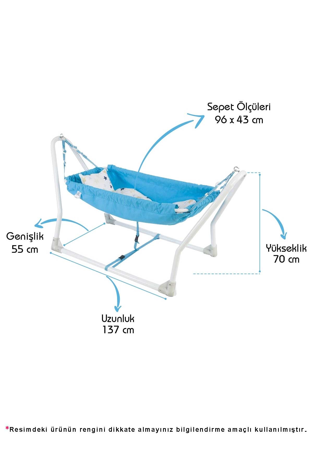 Breeze Holmen Milas Bebek Hamağı Ekru
