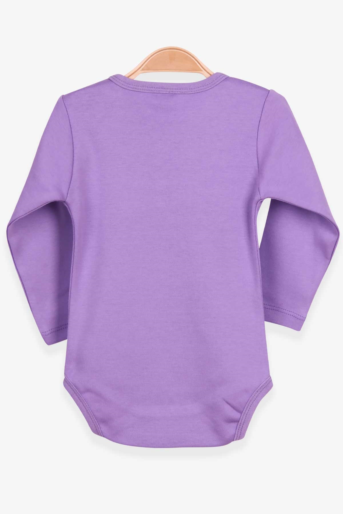 Breeze Kız Bebek Çıtçıtlı Body Ayıcık Baskılı Lila (9 Ay-2 Yaş)