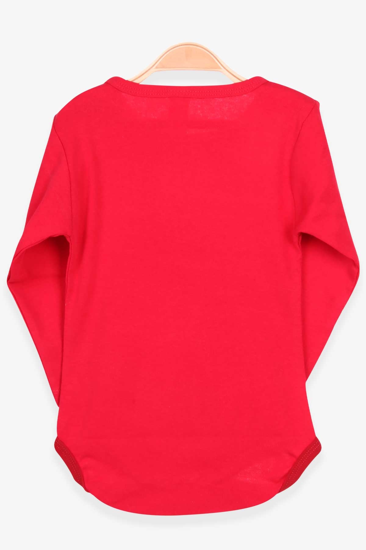 Breeze Kız Bebek Çıtçıtlı Body Ayıcık Baskılı Kırmızı (9 Ay-3 Yaş)