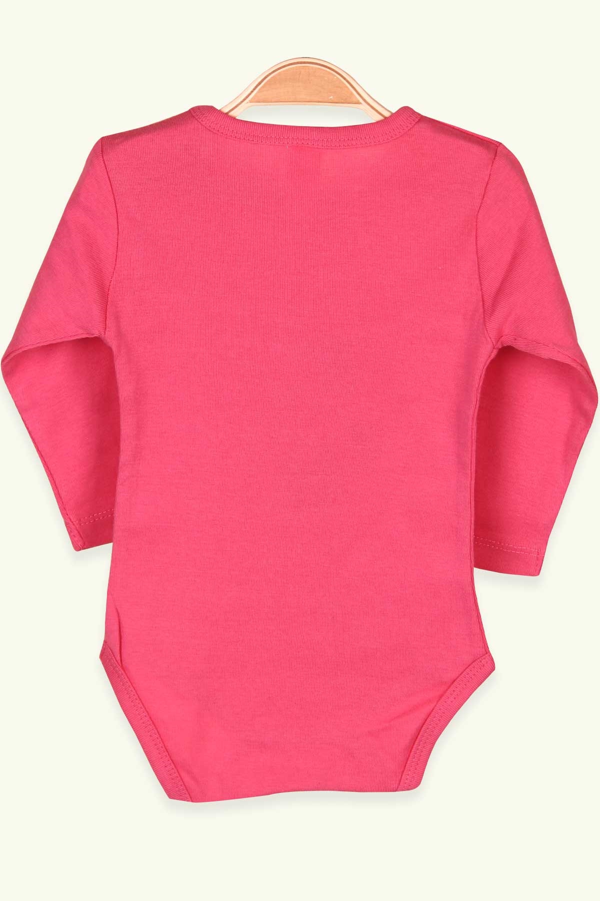 Breeze Kız Bebek Çıtçıtlı Body Baskılı Pembe (9 Ay-3 Yaş)