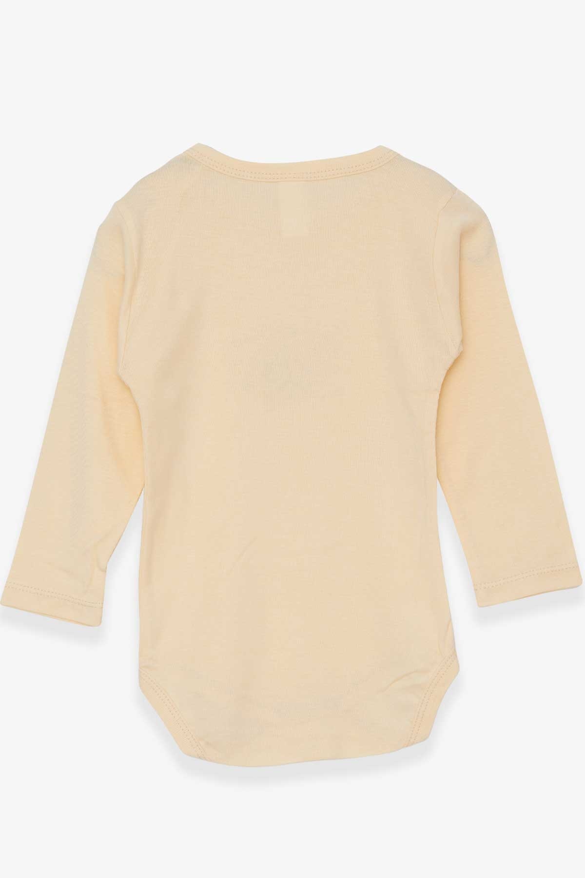 Breeze Kız Bebek Çıtçıtlı Body Baskılı Unicorn Sarı (9 Ay-3 Yaş)