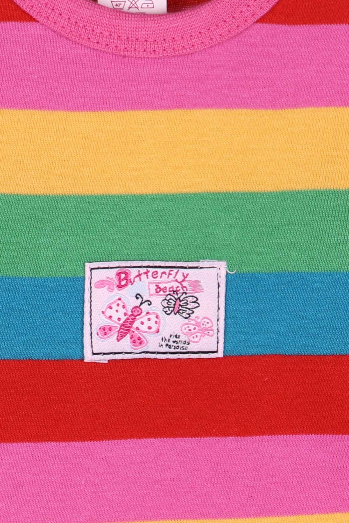Breeze Kız Bebek Çıtçıtlı Body Çizgili Karışık Renk (9 Ay-3 Yaş)