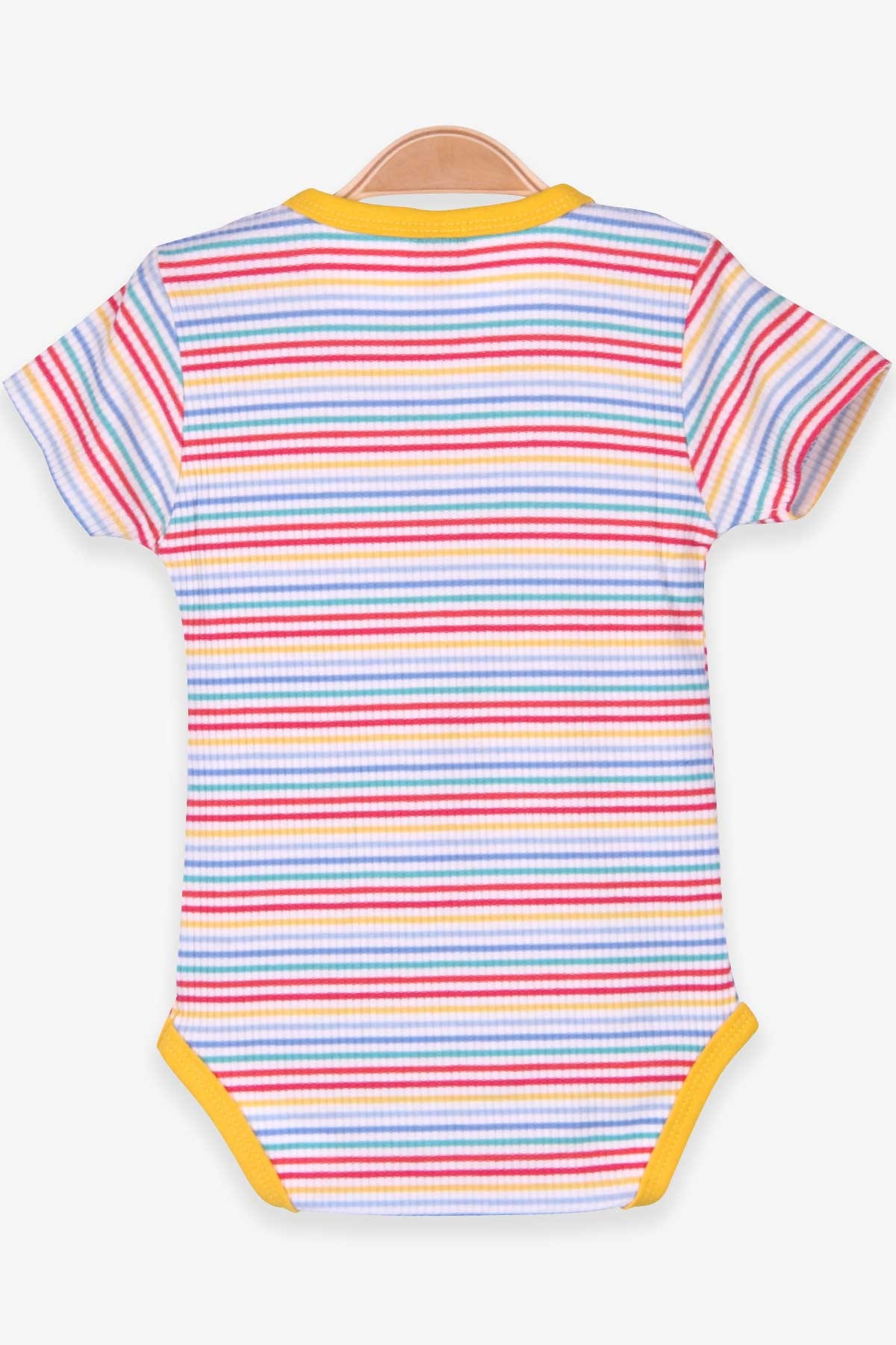 Breeze Kız Bebek Çıtçıtlı Body Çizgili Karışık Renk (9 Ay-3 Yaş)