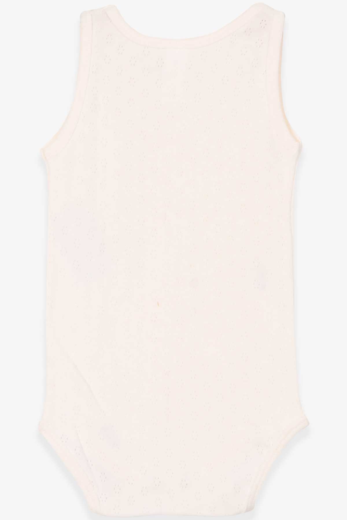 Breeze Kız Bebek Çıtçıtlı Body Ekru (1 Yaş)
