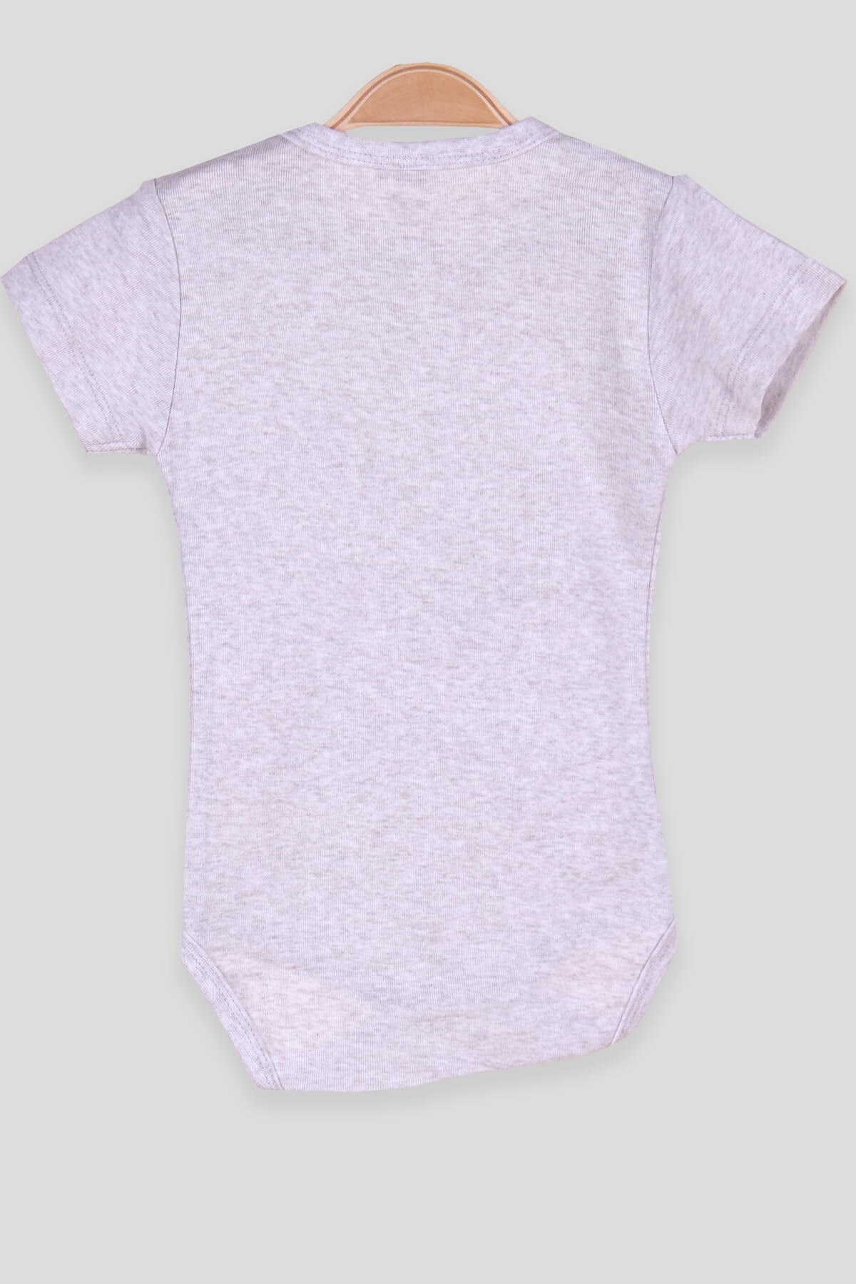 Breeze Kız Bebek Çıtçıtlı Body Fil Baskılı Gri (9 Ay-3 Yaş)