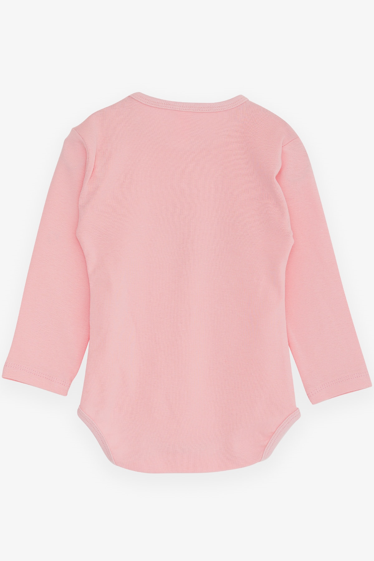 Breeze Kız Bebek Çıtçıtlı Body Gözlüklü Tavşancık Baskılı Pudra (9 Ay-2 Yaş)