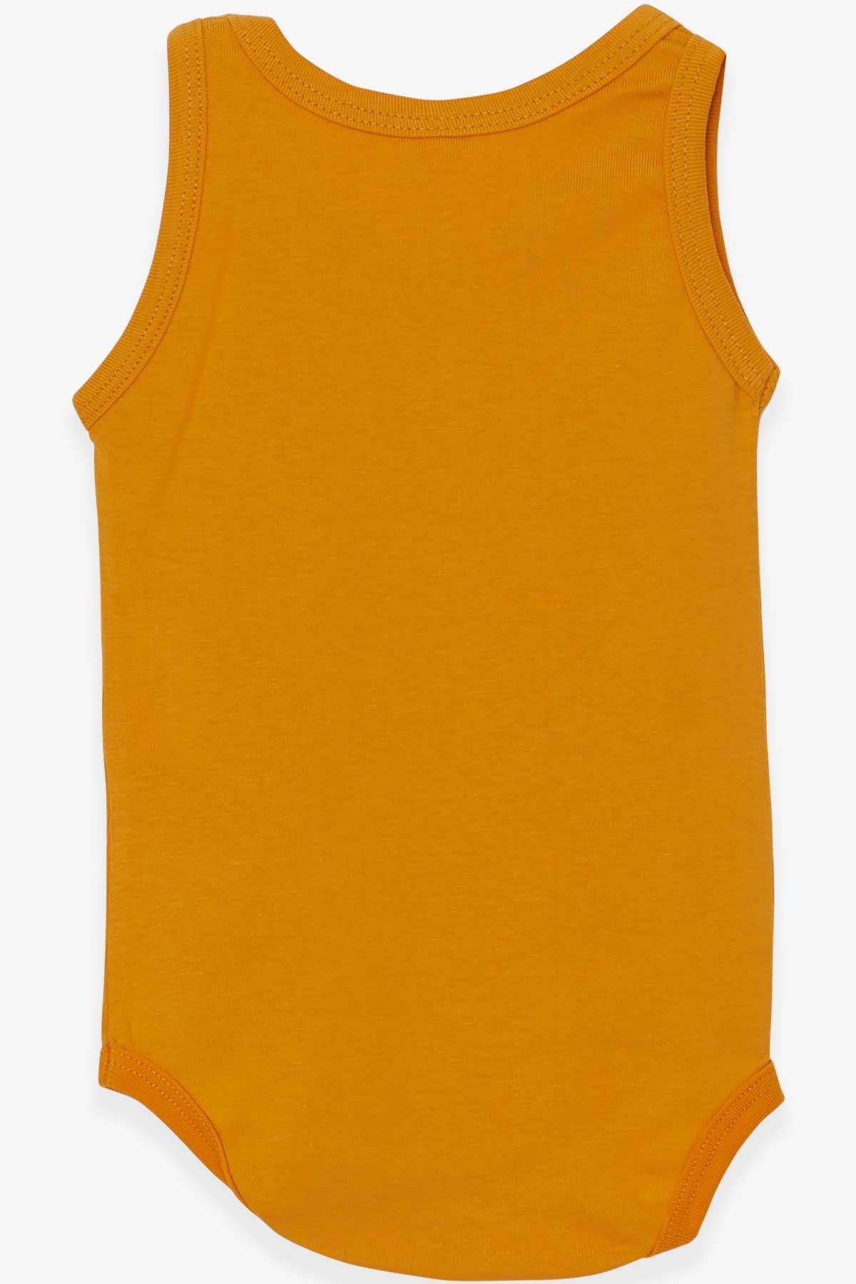 Breeze Kız Bebek Çıtçıtlı Body Hardal Sarı (9 Ay-3 Yaş)