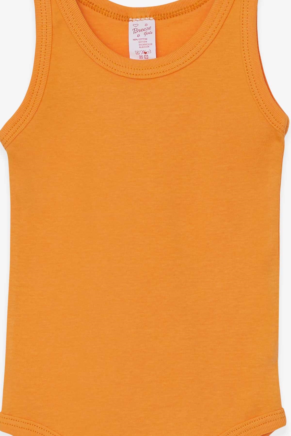 Breeze Kız Bebek Çıtçıtlı Body Hardal Sarı (9 Ay-3 Yaş)