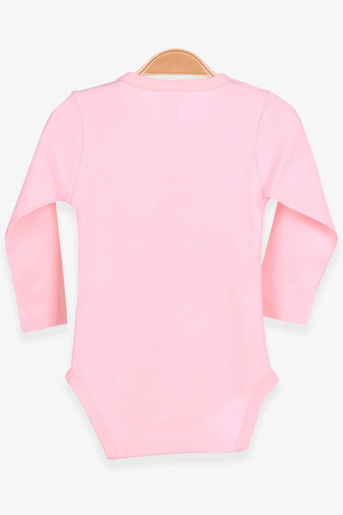 Breeze Kız Bebek Çıtçıtlı Body Hippocorn Baskılı Somon (9 Ay-3 Yaş)