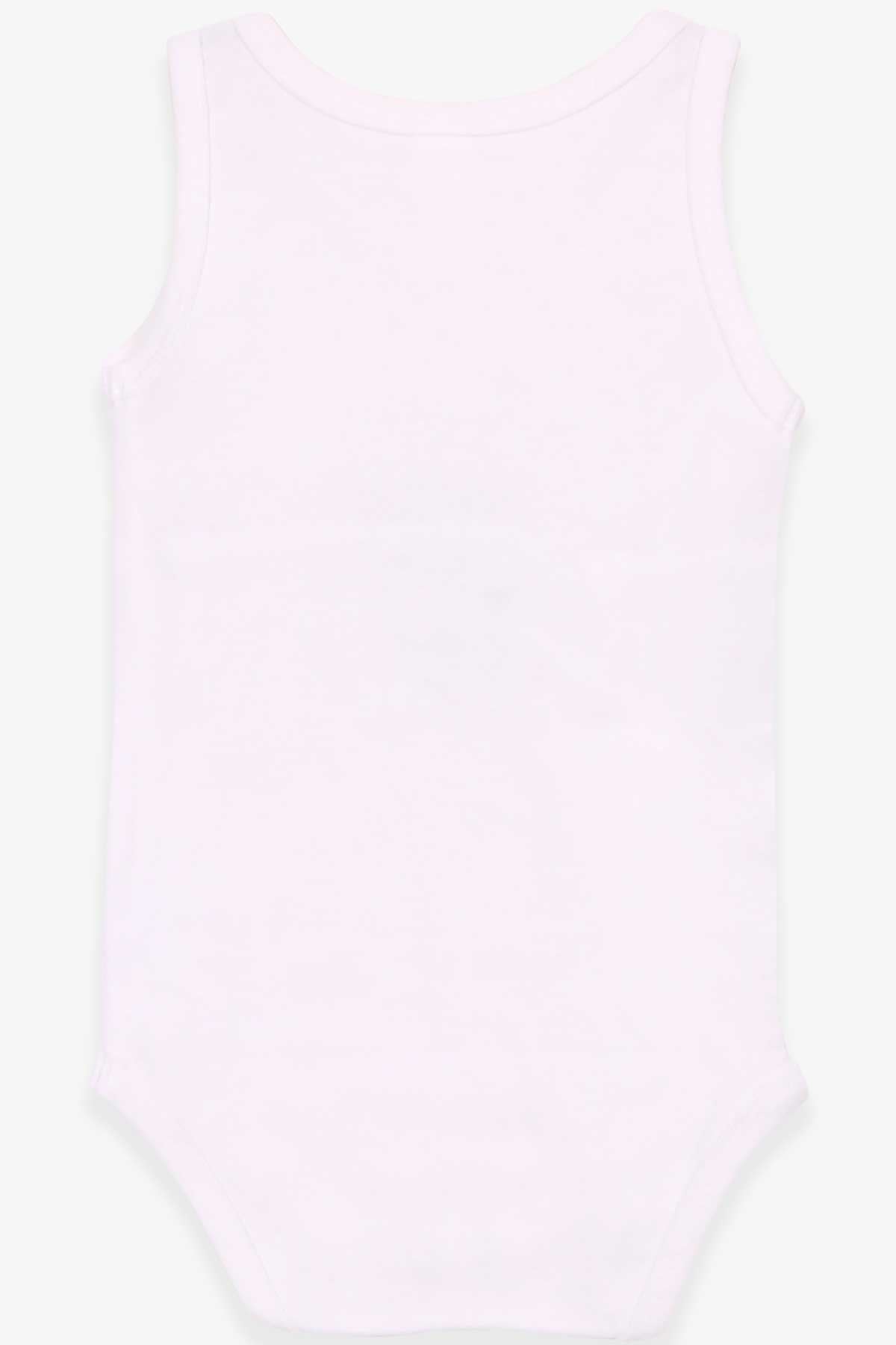 Breeze Kız Bebek Çıtçıtlı Body Kedicik Baskılı Beyaz (9 Ay-3 Yaş)