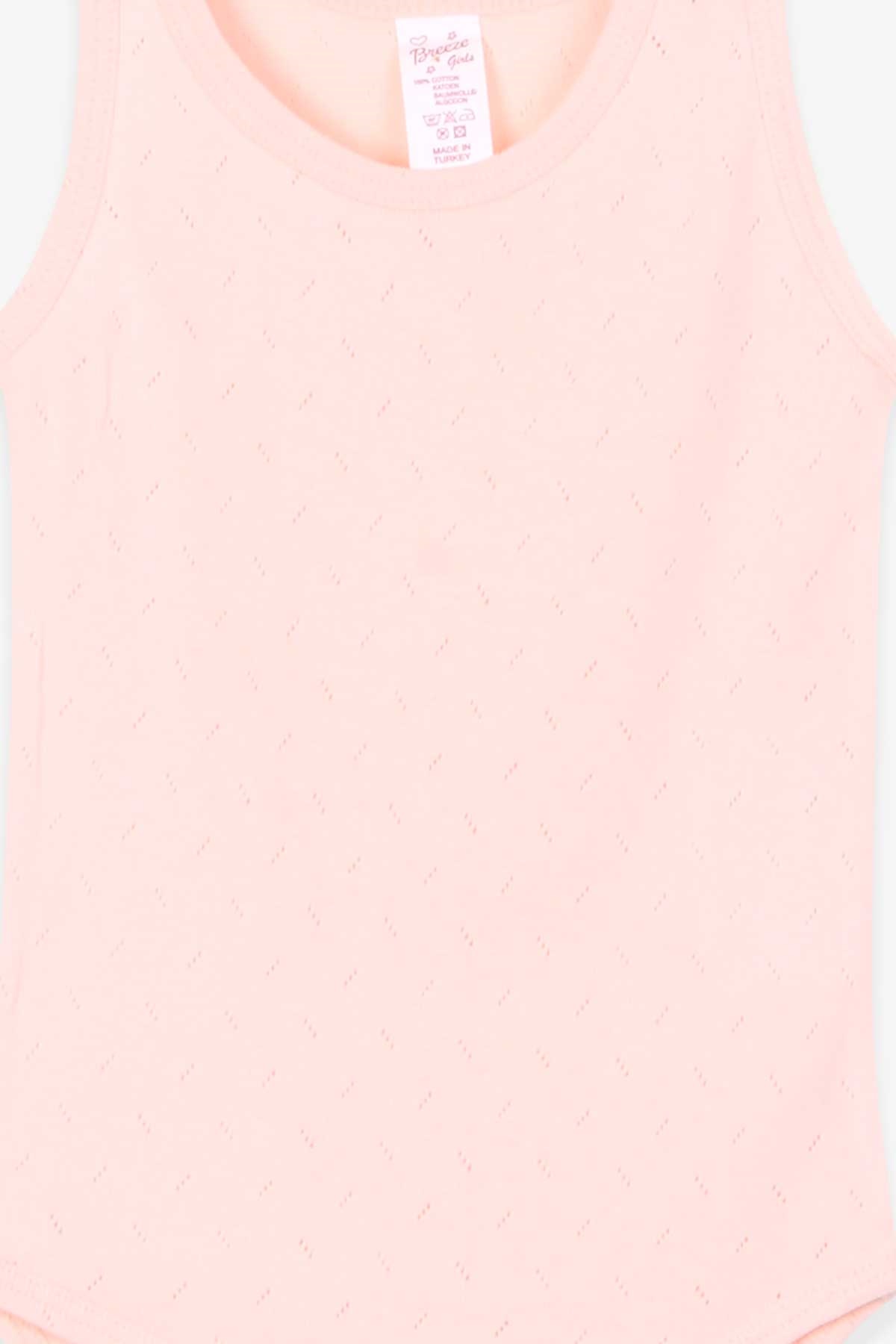 Breeze Kız Bebek Çıtçıtlı Body Somon (9 Ay-3 Yaş)