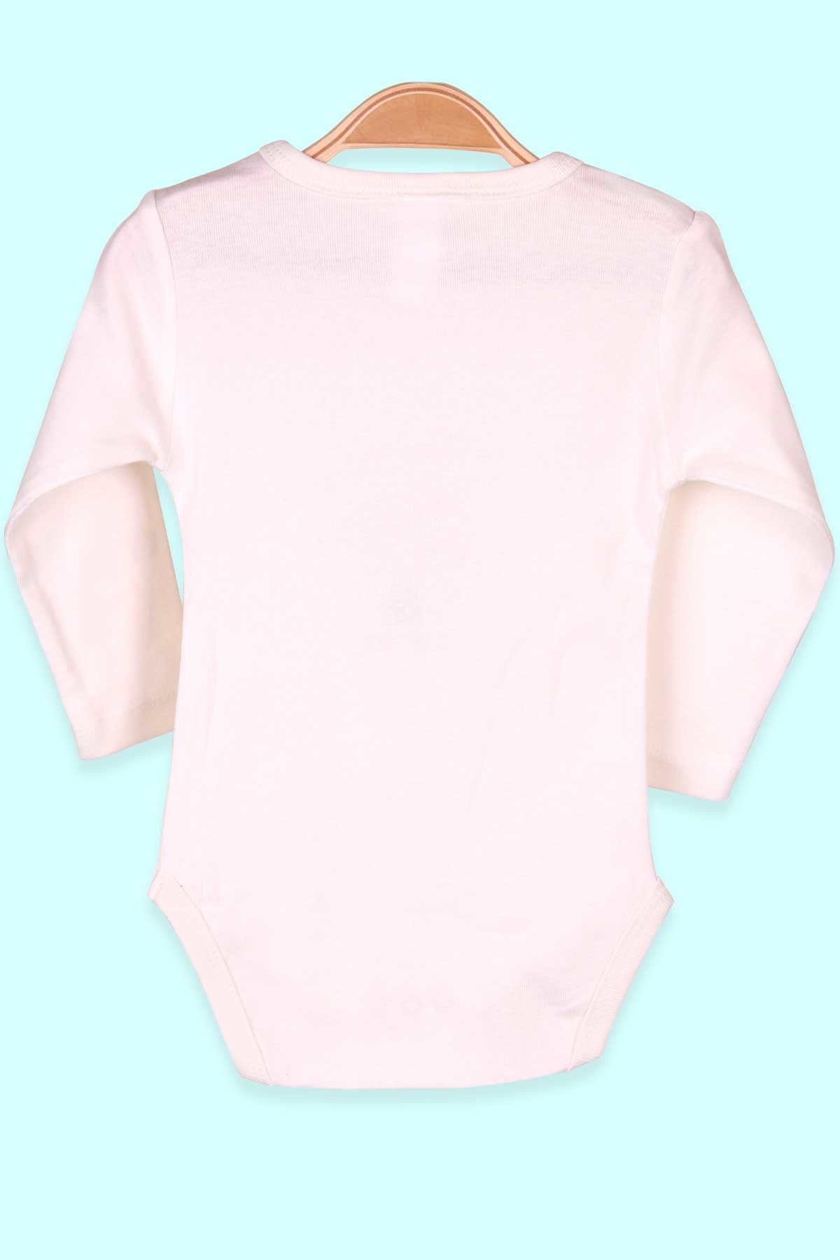 Breeze Kız Bebek Çıtçıtlı Body Tavşan Baskılı Ekru (9 Ay-3 Yaş)