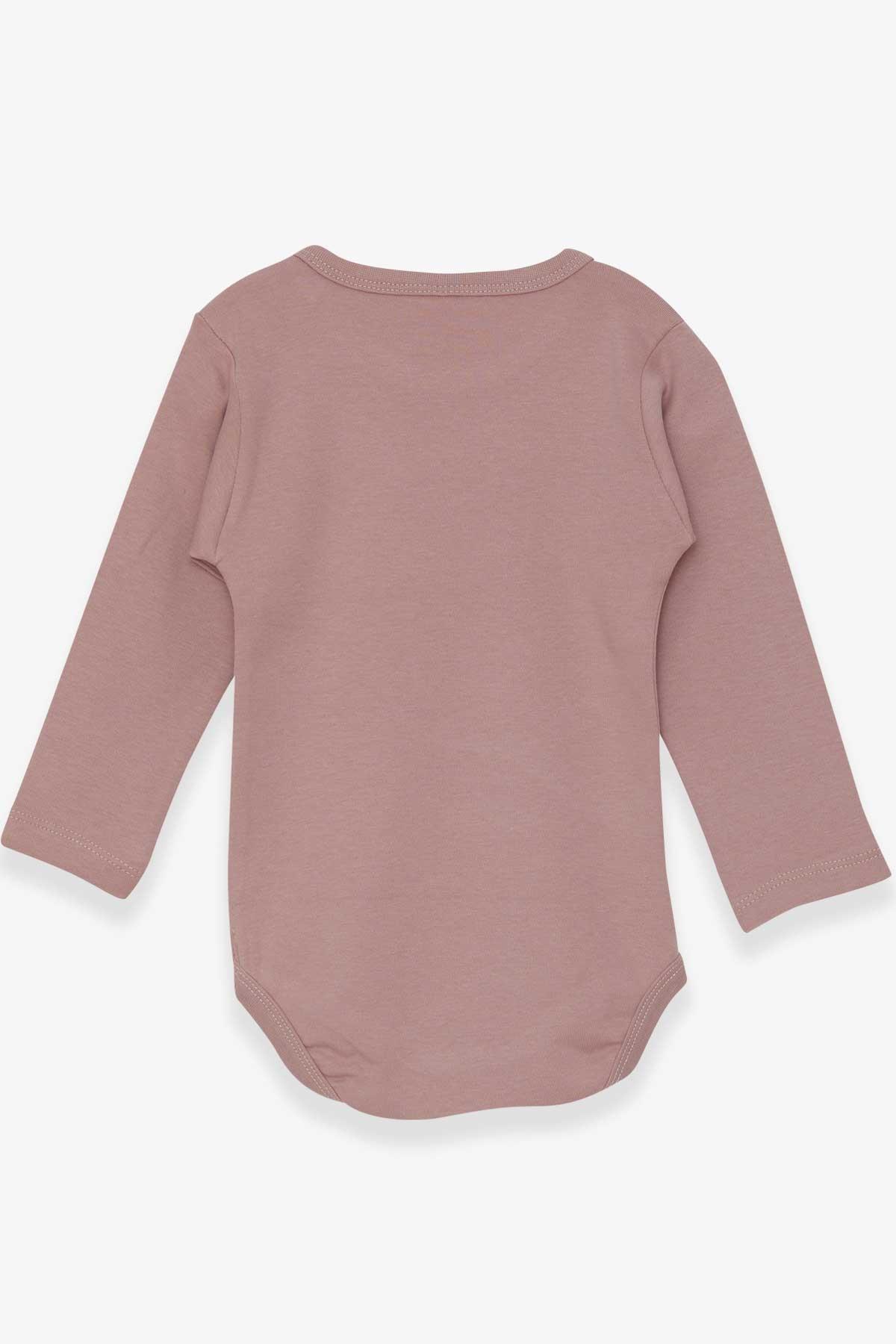 Breeze Kız Bebek Çıtçıtlı Body Tavşancık Baskılı Gülkurusu (9 Ay-3 Yaş)