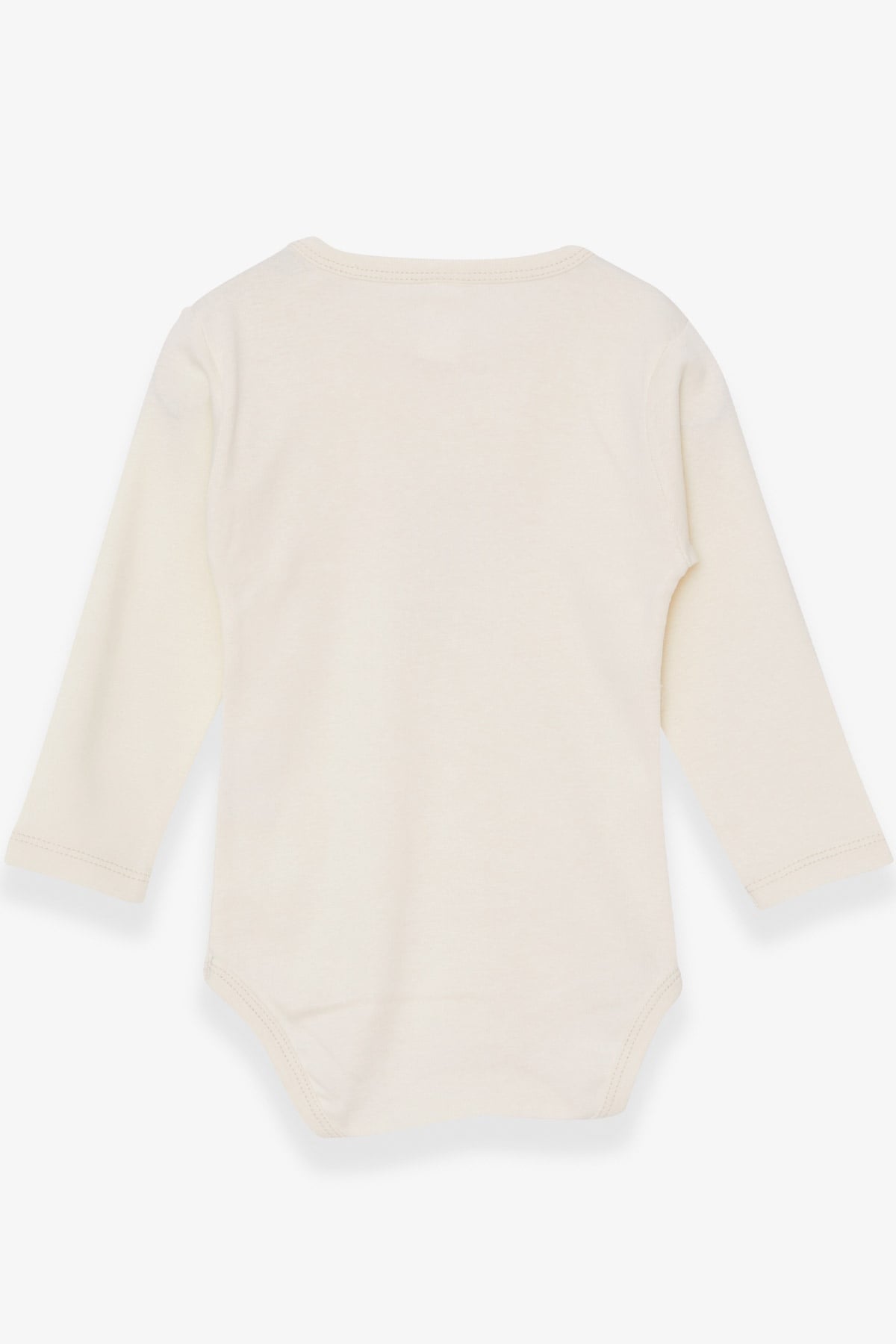 Breeze Kız Bebek Çıtçıtlı Body Tavşancık Baskılı Krem (9 Ay-3 Yaş)