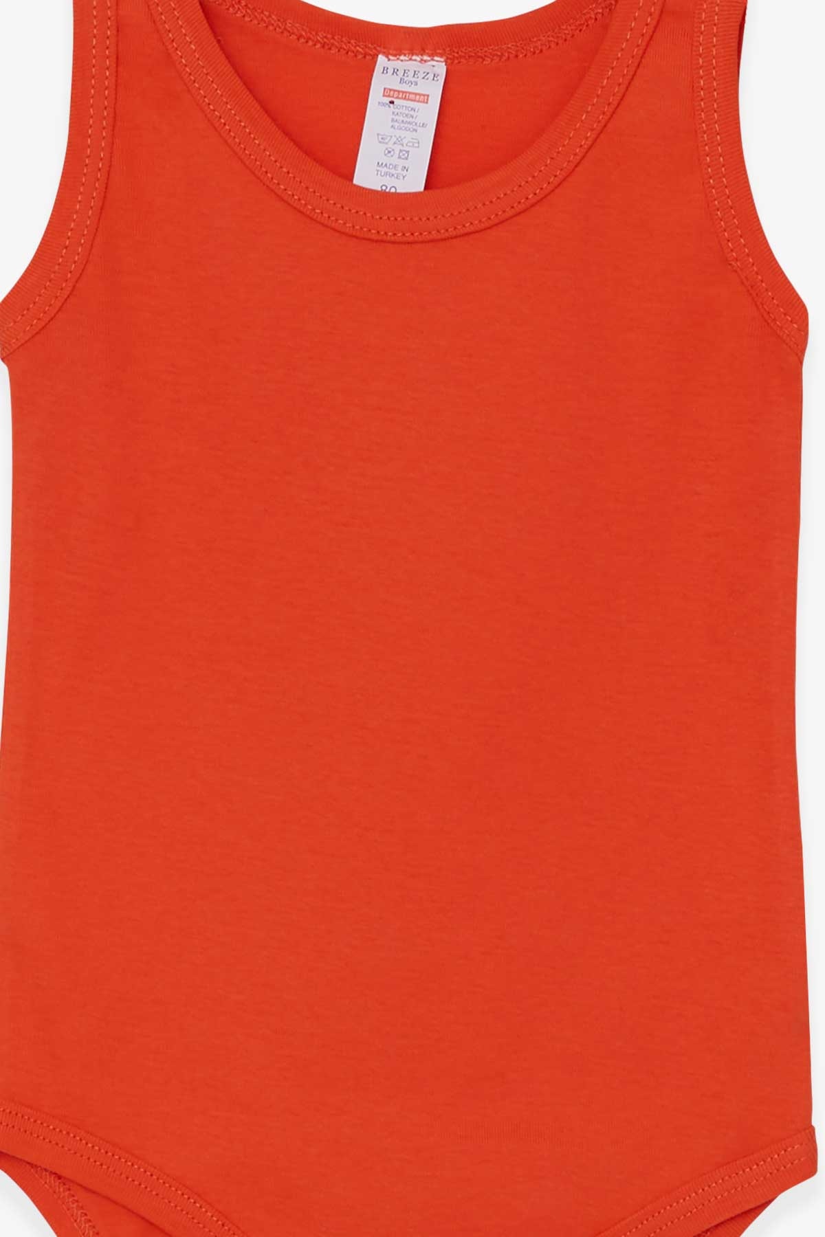 Breeze Kız Bebek Çıtçıtlı Body Turuncu (9 Ay-3 Yaş)