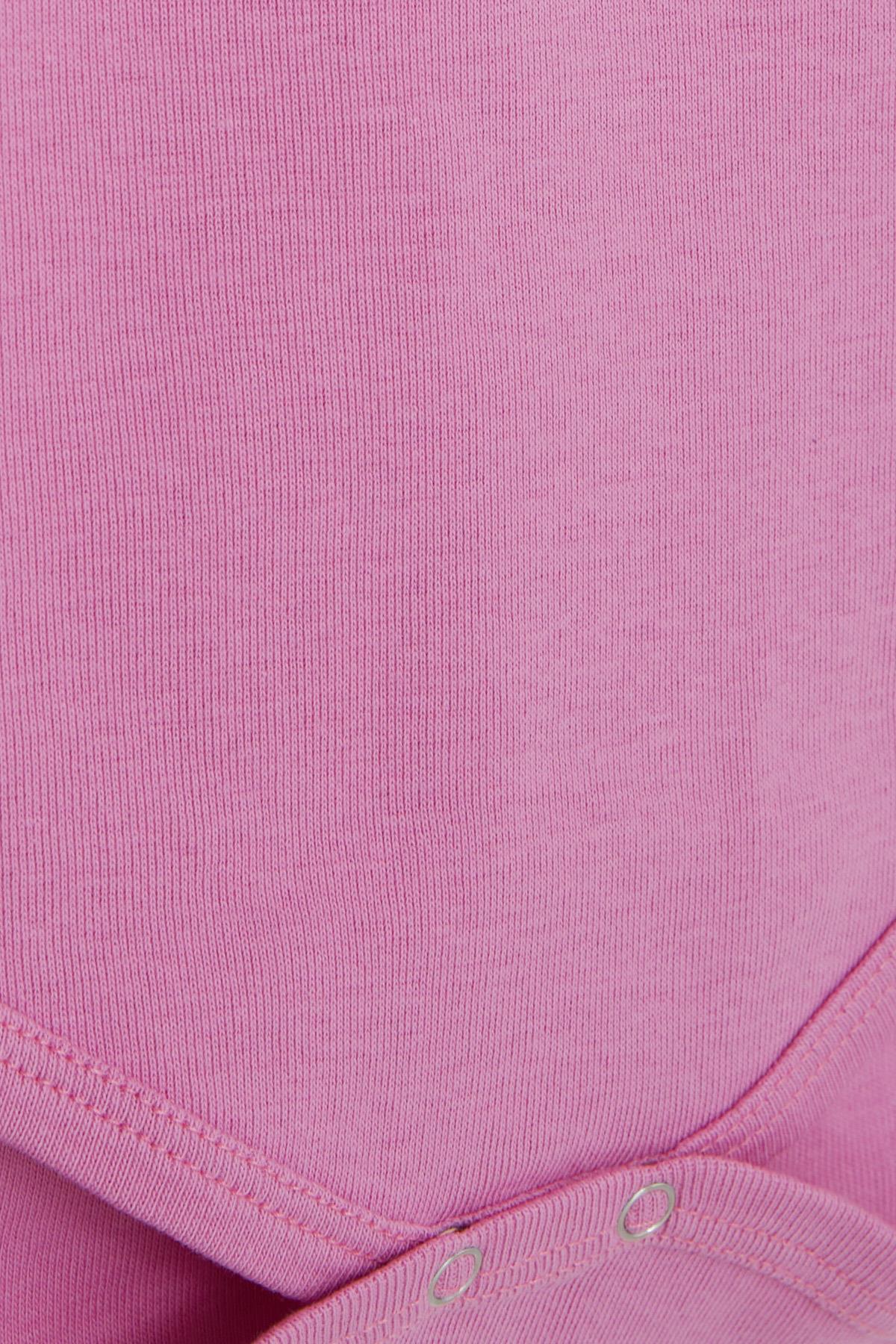 Breeze Kız Bebek Çıtçıtlı Zıbın Body Kelebek Baskılı Pembe (9 Ay-3 Yaş)