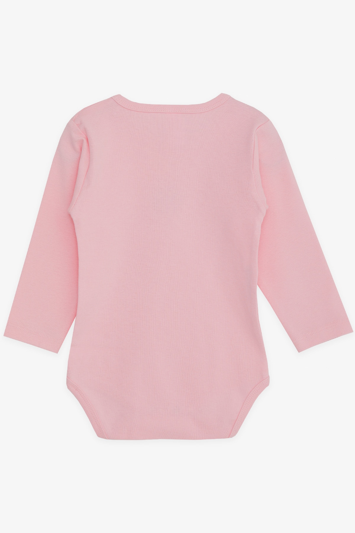 Breeze Kız Bebek Çıtçıtlı Zıbın Body Kelebek Baskılı Pembe (9 Ay-3 Yaş)