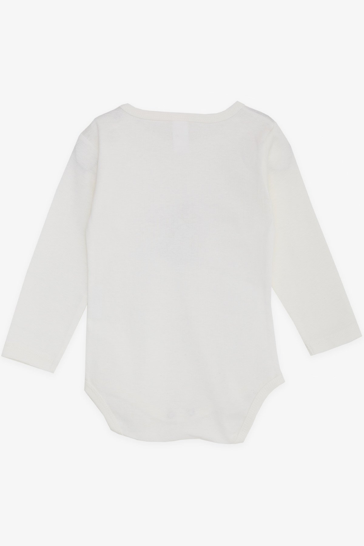 Breeze Kız Bebek Çıtçıtlı Zıbın Body Neşeli Unıcorn Baskılı Ekru (9 Ay-3 Yaş)