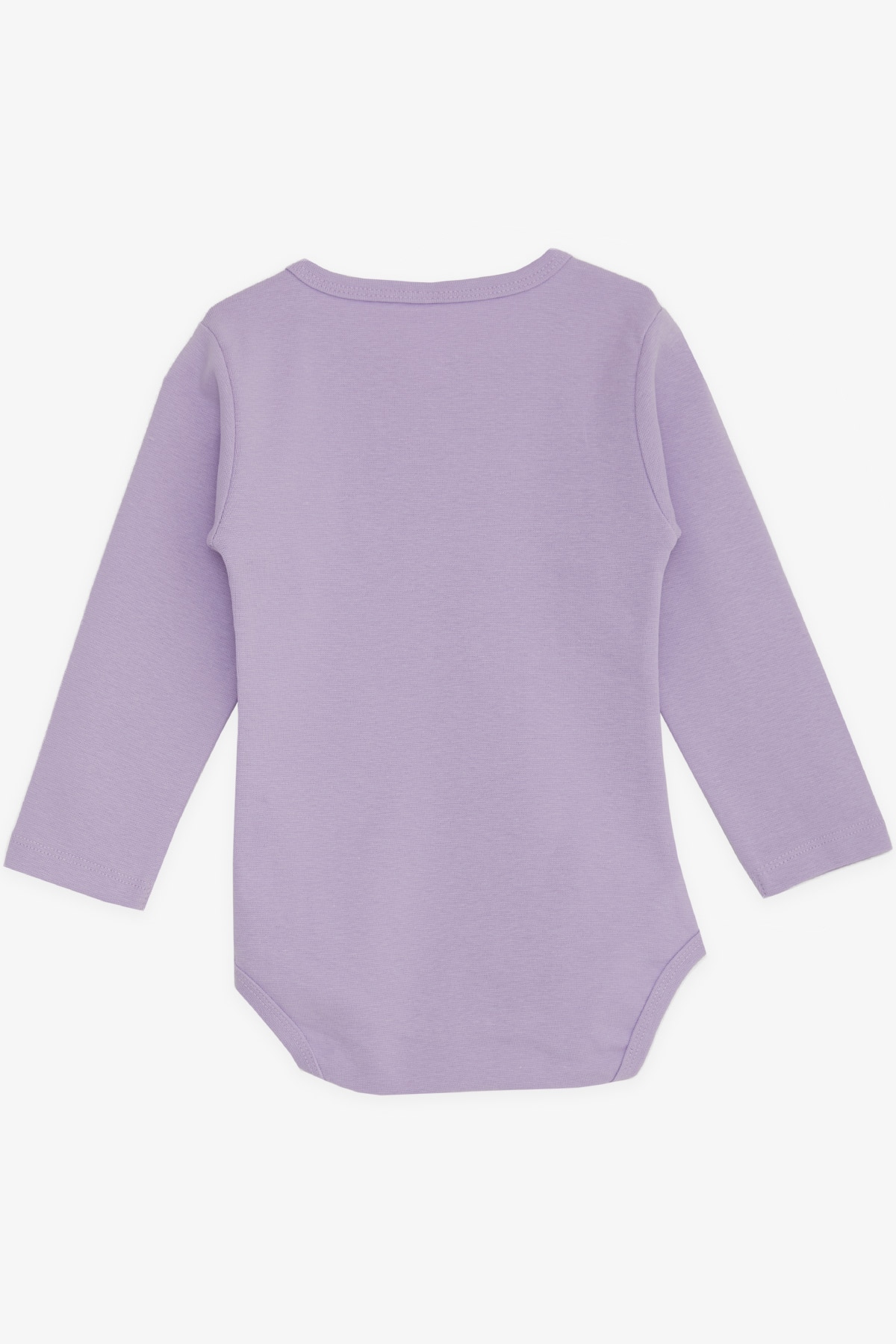 Breeze Kız Bebek Çıtçıtlı Zıbın Body Yazı Baskılı Lila (9 Ay-3 Yaş)