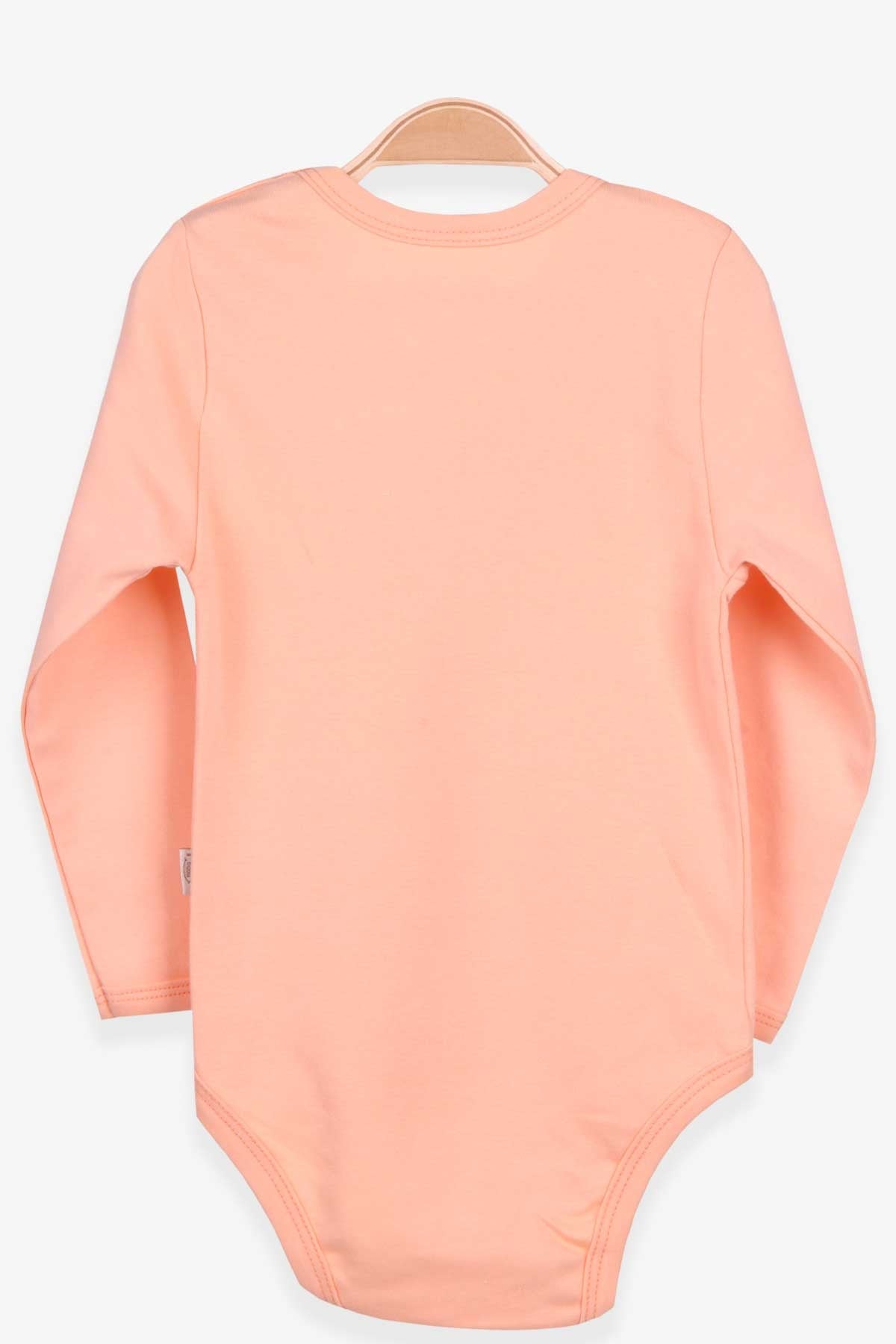 Breeze Kız Bebek Çıtıçıtlı Body Kuş Nakışlı Somon (4 Ay-3 Yaş)