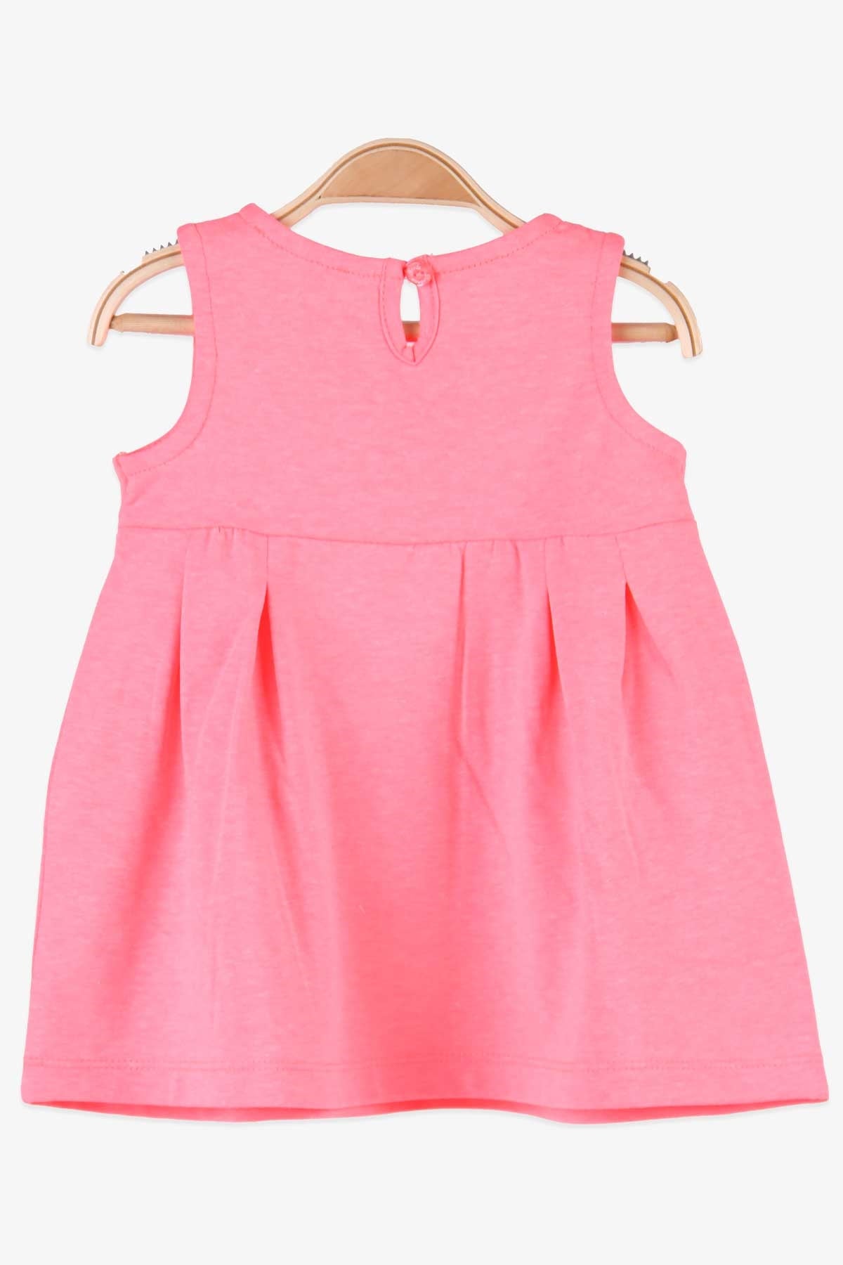 Breeze Kız Bebek Elbise Çiçekli Neon (1-2 Yaş)