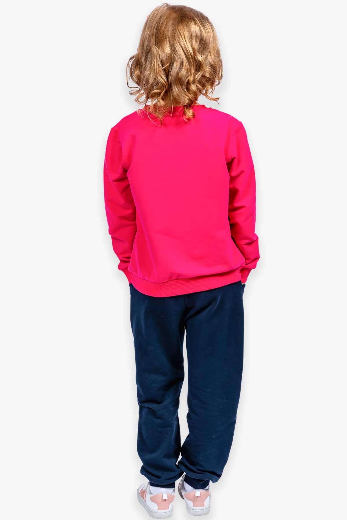 Breeze Kız Bebek Eşofman Takımı Tavşan Baskılı Pembe (2 Yaş)