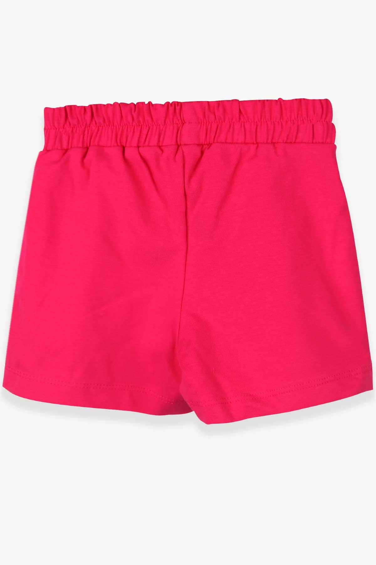 Breeze Kız Bebek Etek Şort Fırfırlı Fiyonklu Fuşya (1.5-5 Yaş)
