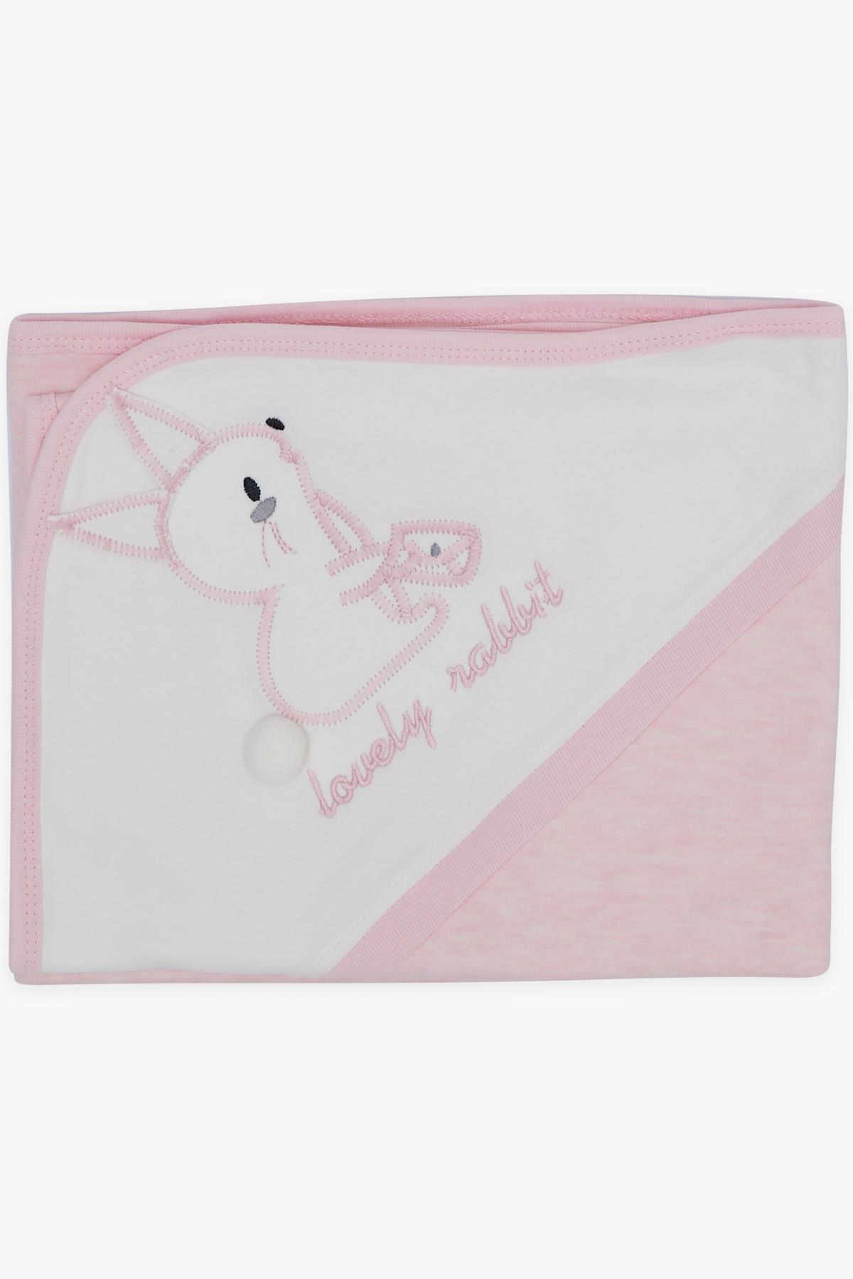 Breeze Kız Bebek Hastane Çıkışı 10 lu Tavşan Nakışlı Pembe (0-3 Ay)