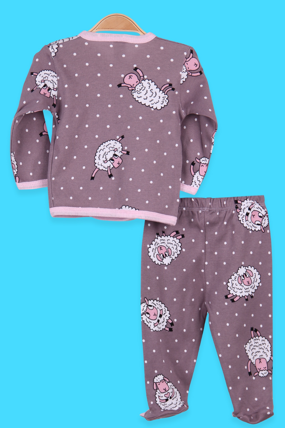 Breeze Kız Bebek Hastane Çıkışı 3 lü Kuzucuklu Gülkurusu (0-3 Ay-4 Ay)